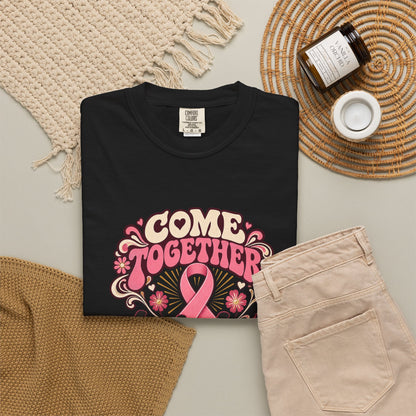 Breast Cancer Awareness 'Come Together for a Cure' T-Shirt