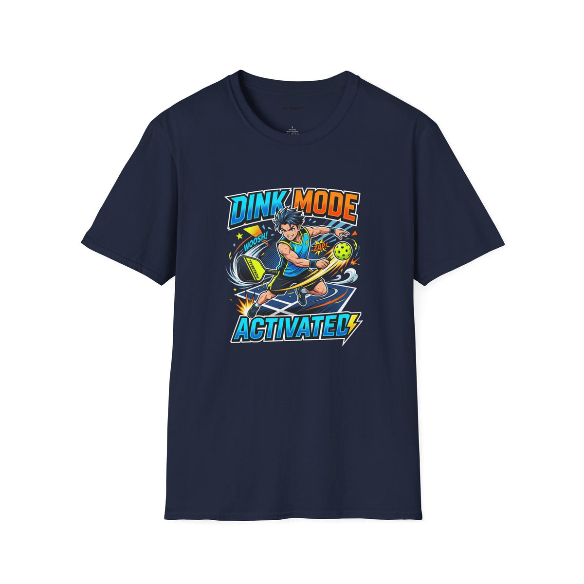Dink Mode Activated T-Shirt — Pickleball Player Graphic Tee