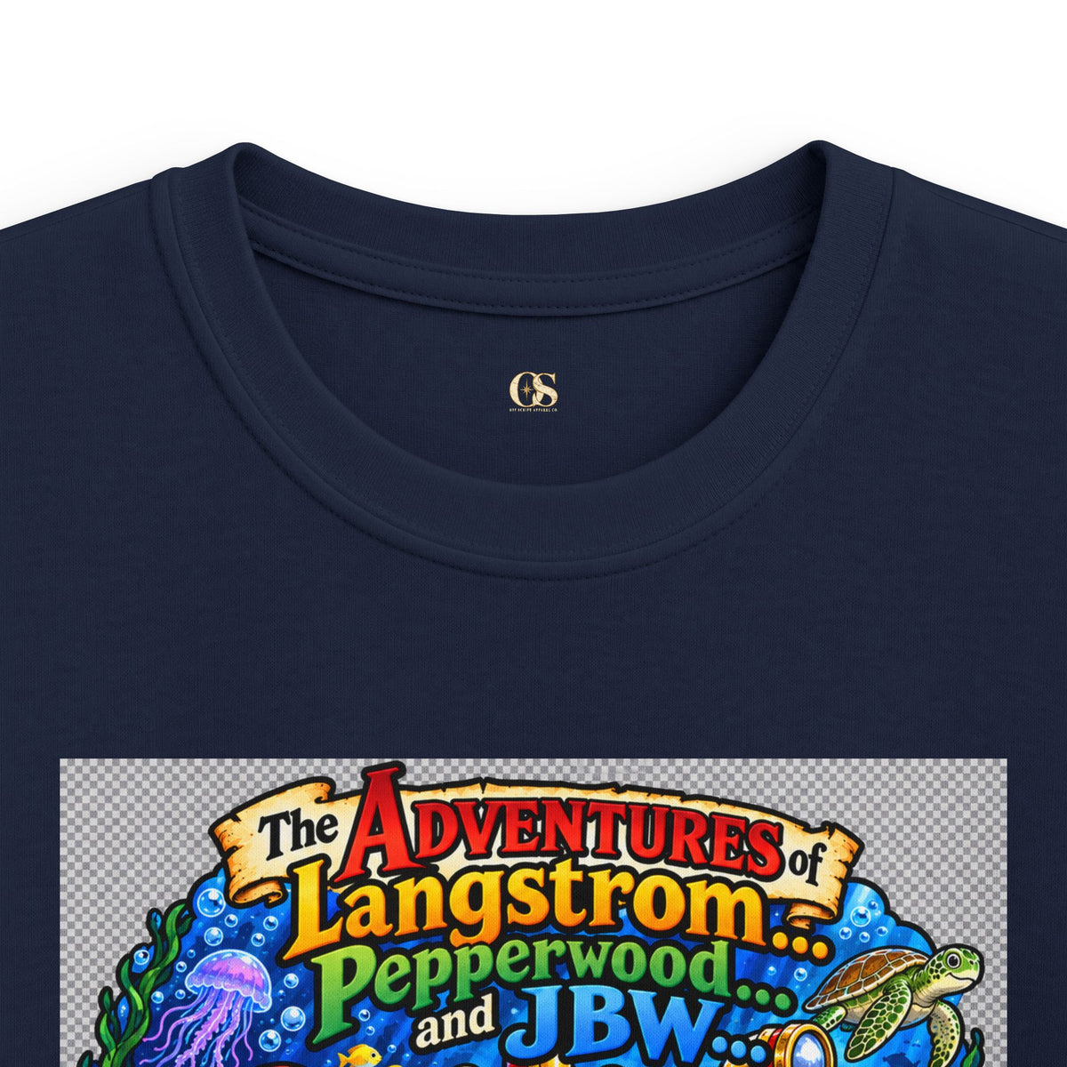 Kids Tee — 'The Adventures of Langstrom & Pepperwood' Colorful Storybook Design