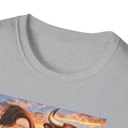 Bullseye Bull Cartoon T-Shirt