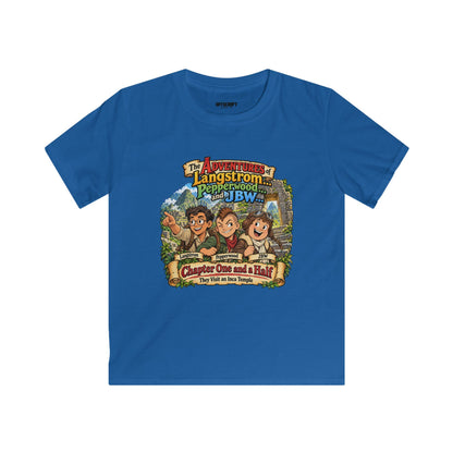 Kids Tee — "The Adventures of Langstrom, Pepperworth & JBW" Chapter One and a Half Illustration