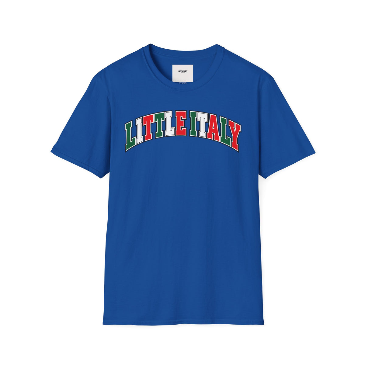 Little Italy T-Shirt — Vintage Italian Flag Graphic Tee
