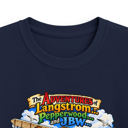 Kids Adventure Tee — Langstrom's Pepperwood J.B.W.S. Vintage Nature Graphic