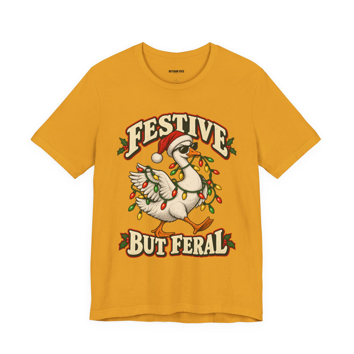 Festive Butterball Turkey Christmas Tee — Holiday Humor Shirt