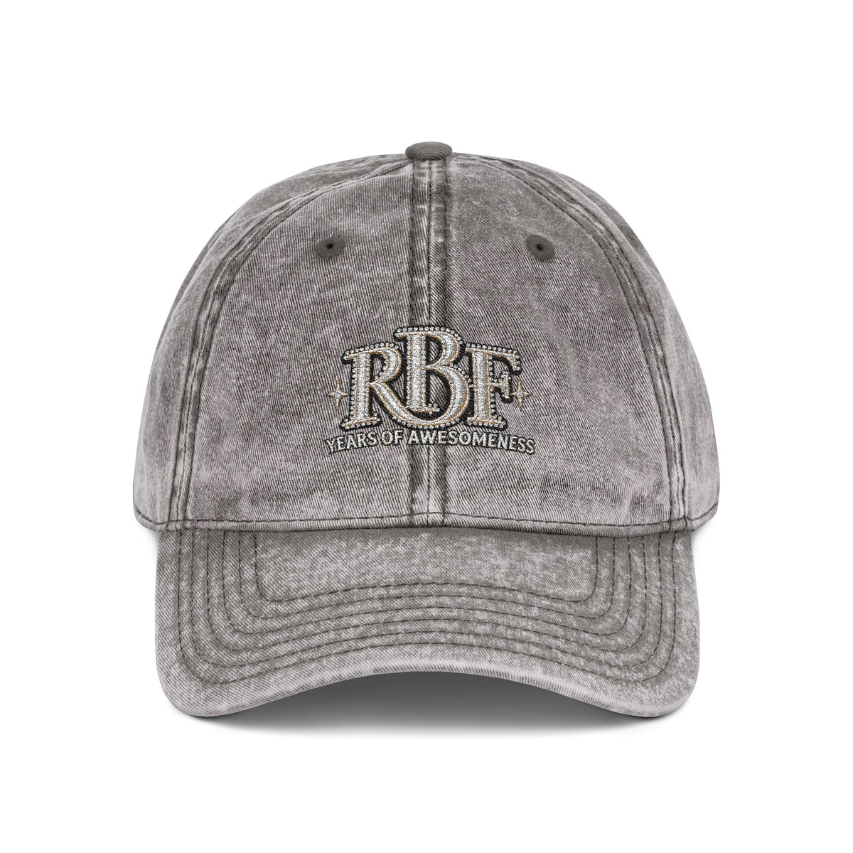 Vintage Embroidered Baseball Cap — RBF Crest