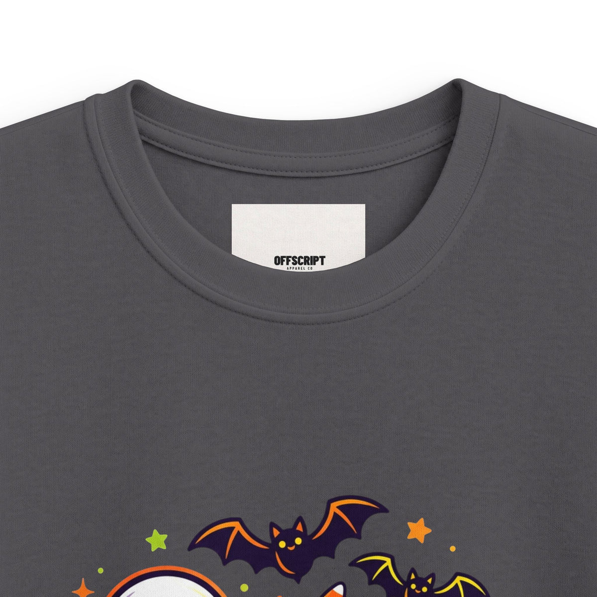 Kids Halloween Tee - Cute Ghost, Jack-O'-Lantern & Black Cat Shirt for Children