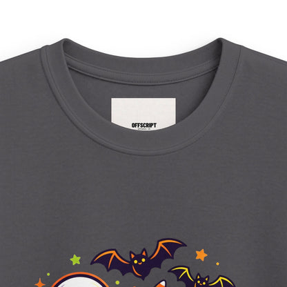 Kids Halloween Tee - Cute Ghost, Jack-O'-Lantern & Black Cat Shirt for Children