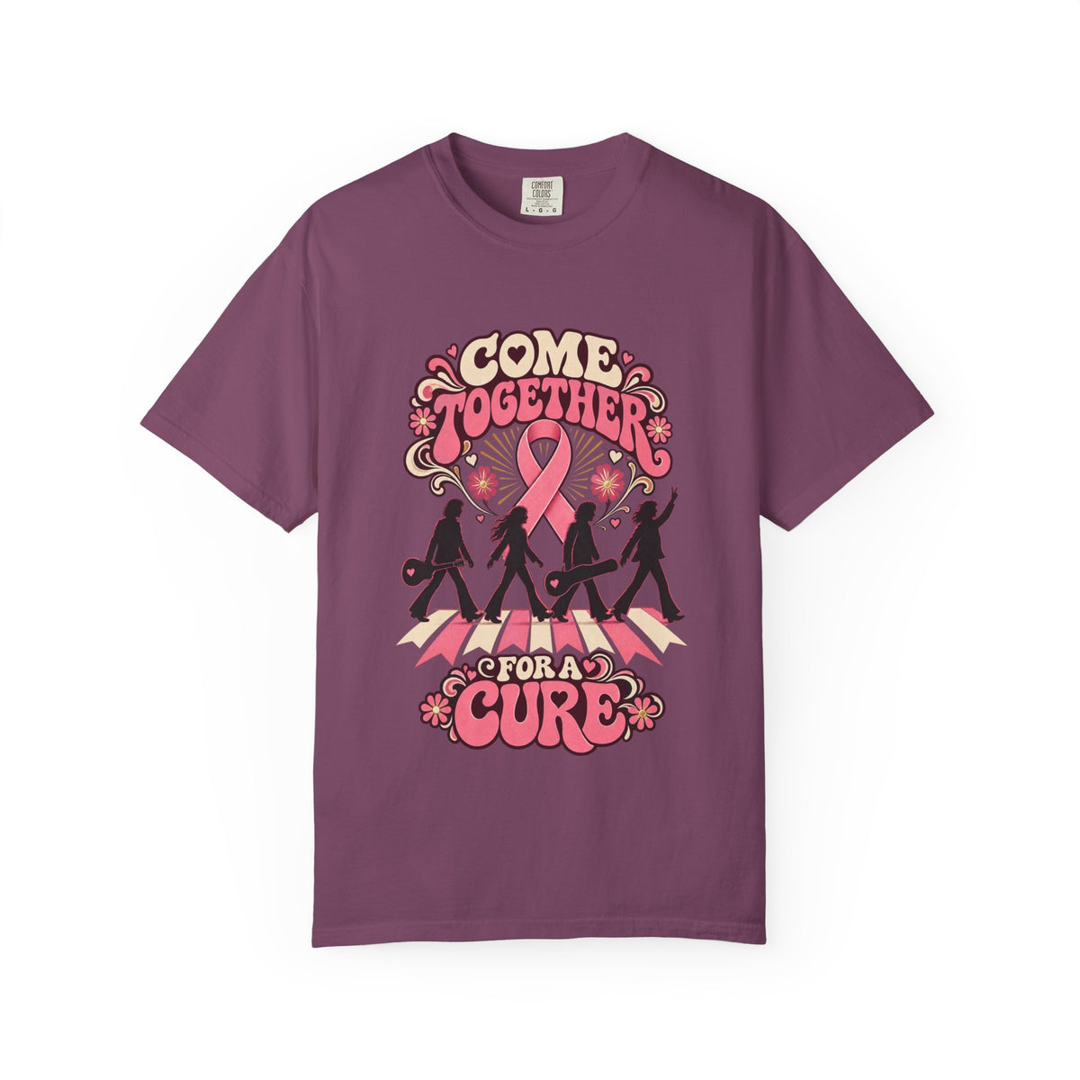Breast Cancer Awareness 'Come Together for a Cure' T-Shirt