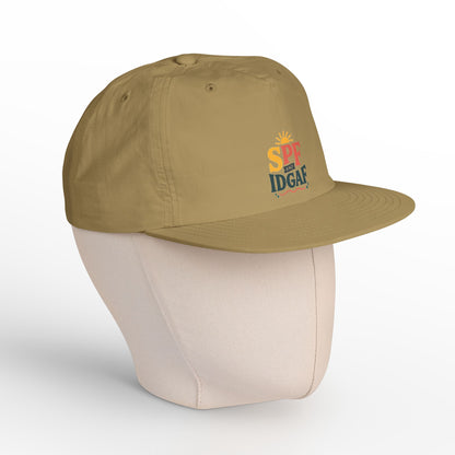 SPF IDGAF Surf Cap | Retro Sun Typography Hat