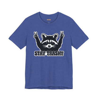 Stay Trashy Raccoon Graphic T-Shirt