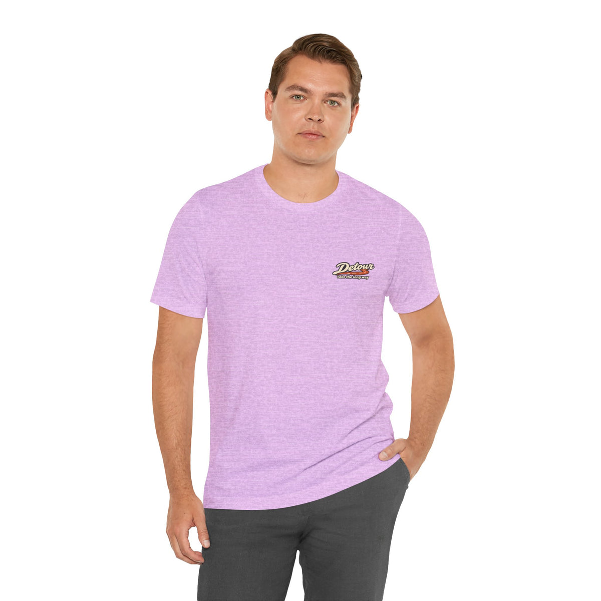 Detour Adventure Tee — 'Take the Long Way' Graphic T‑Shirt