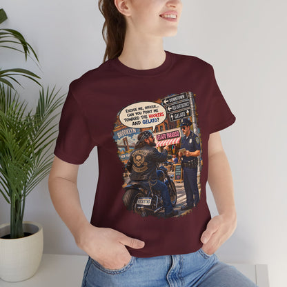 Motorcycle Rider Vintage Graphic Tee