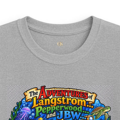 Kids Tee — 'The Adventures of Langstrom & Pepperwood' Colorful Storybook Design
