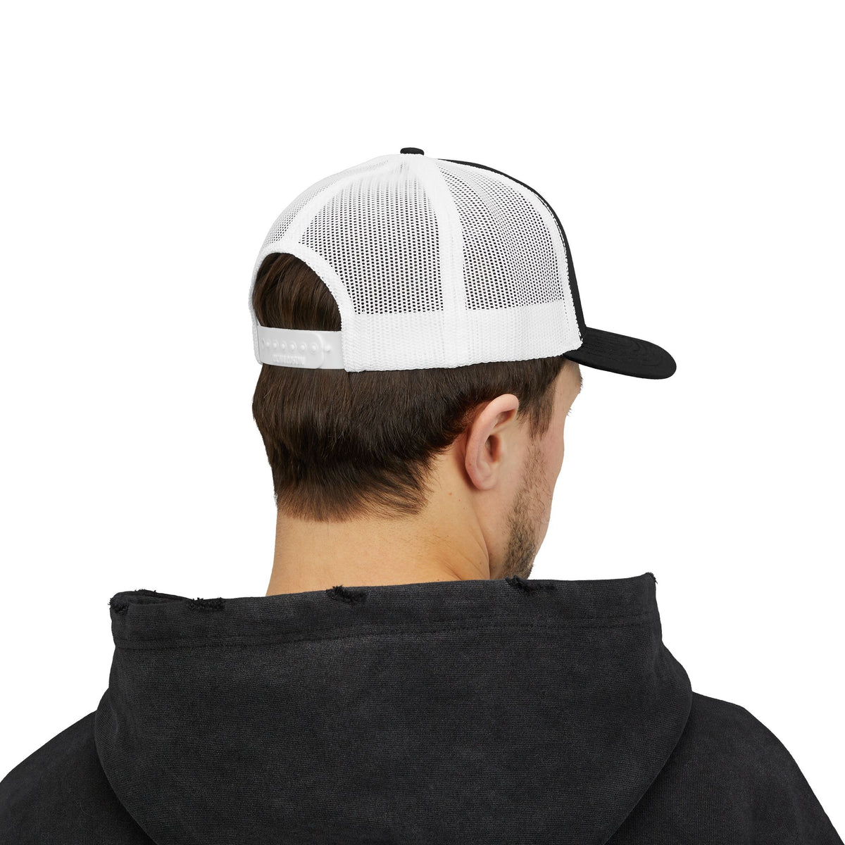 Cowboy Hat Snapback Trucker Cap – Western Rodeo Mesh Back Hat