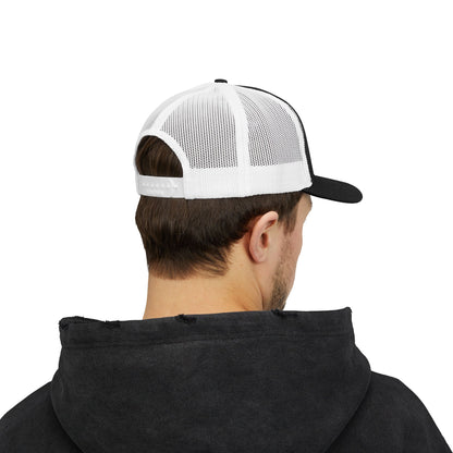 Cowboy Hat Snapback Trucker Cap – Western Rodeo Mesh Back Hat