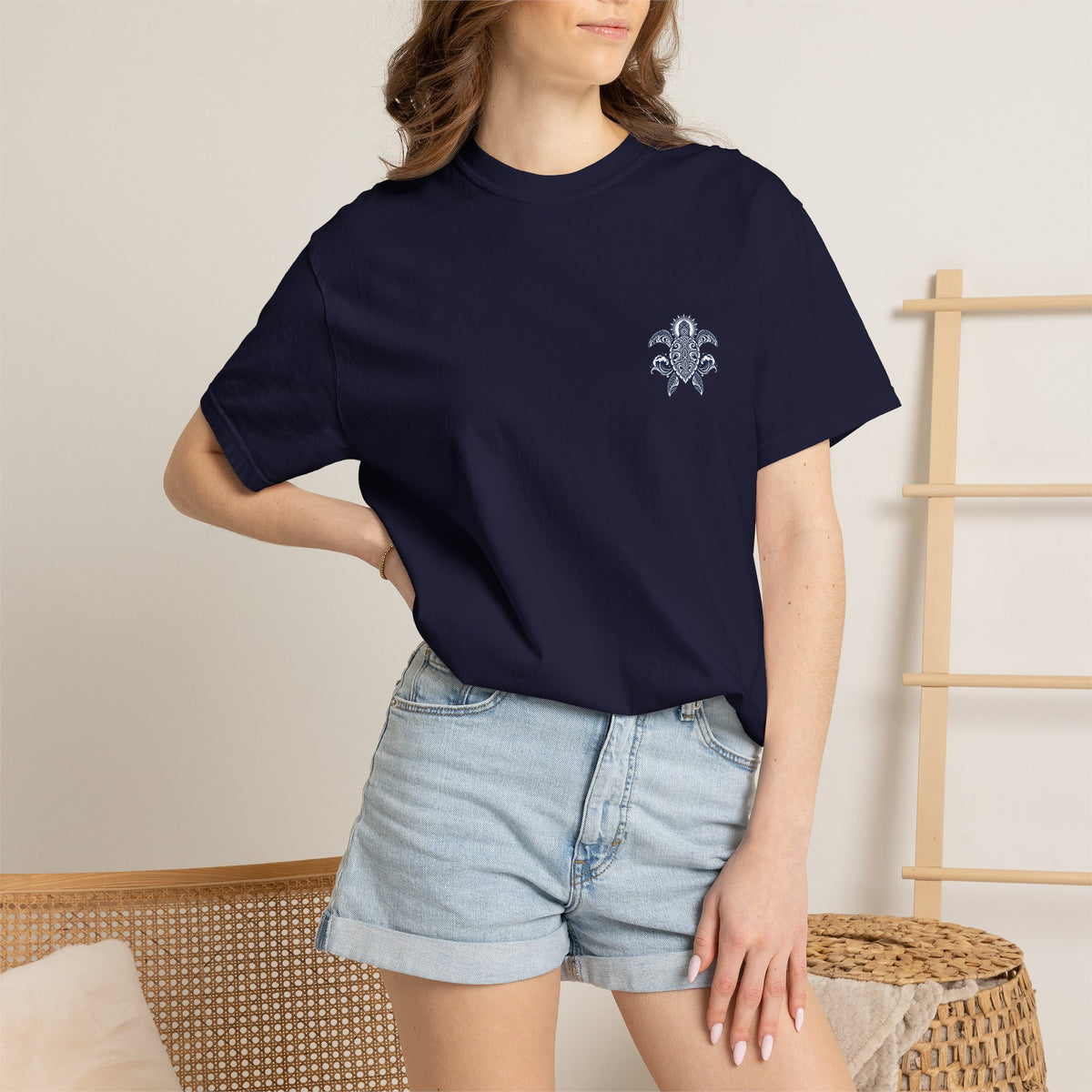 Sacred Sea Turtle Mandala T-Shirt