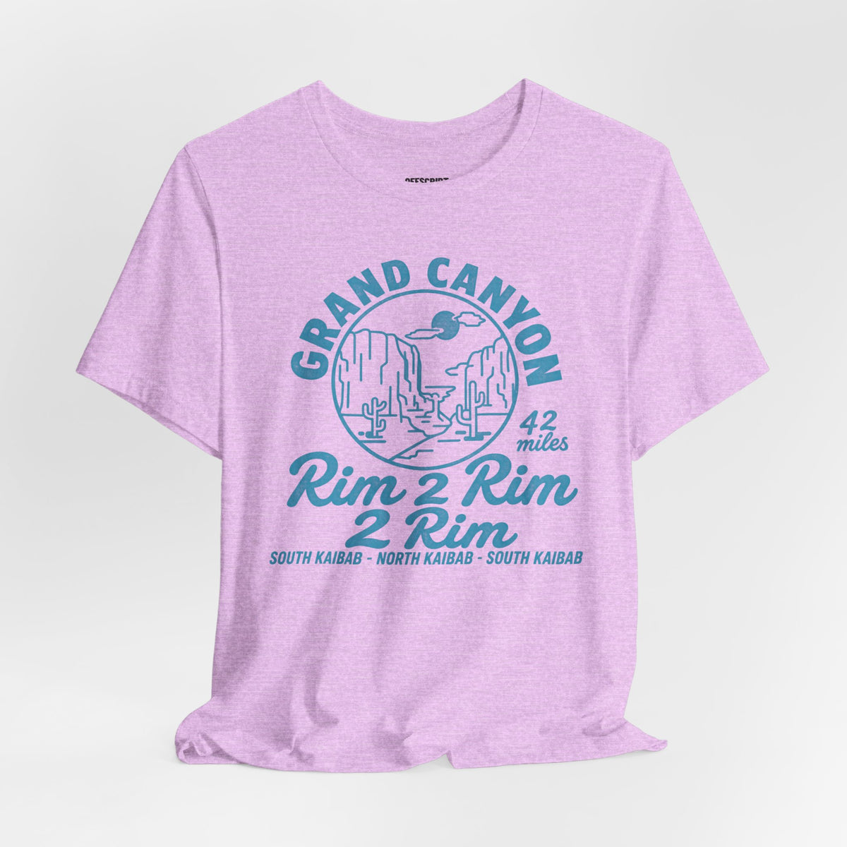 Grand Canyon Rim 2 Rim Graphic Tee — 42 Miles Adventure T-Shirt