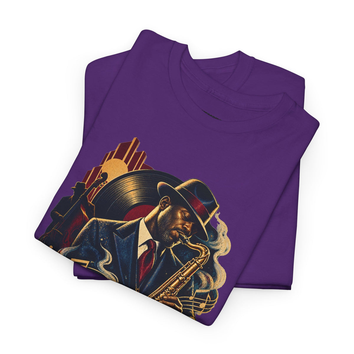 Saxophone Jazz Musician T-Shirt — Vintage Sax Player Tee