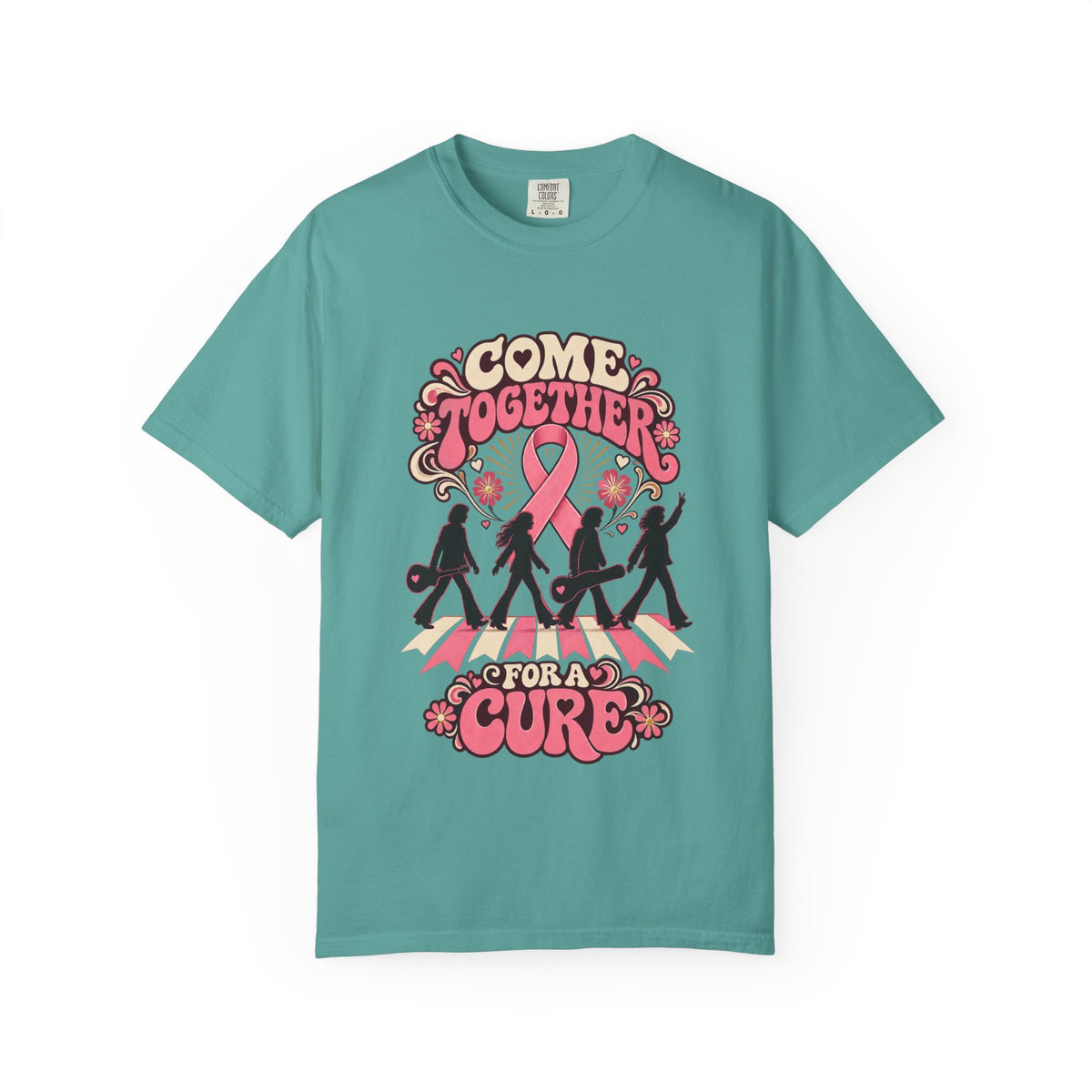 Breast Cancer Awareness 'Come Together for a Cure' T-Shirt