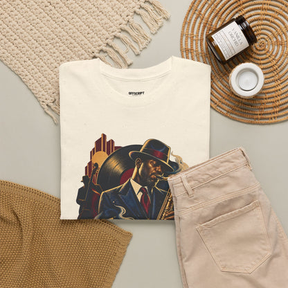 Saxophone Jazz Musician T-Shirt — Vintage Sax Player Tee