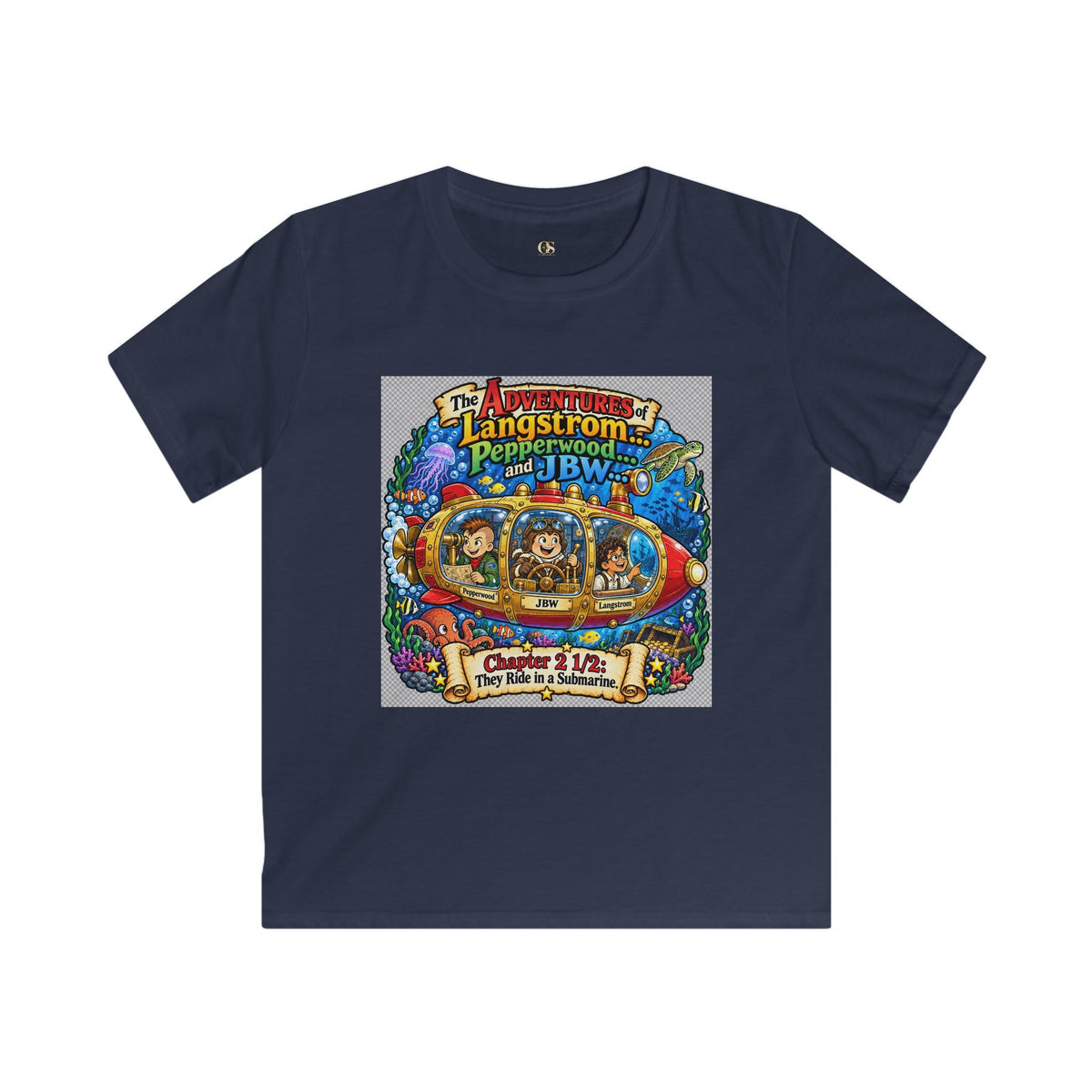 Kids Tee — 'The Adventures of Langstrom & Pepperwood' Colorful Storybook Design
