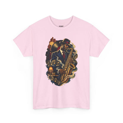 Saxophone Jazz Musician T-Shirt — Vintage Sax Player Tee