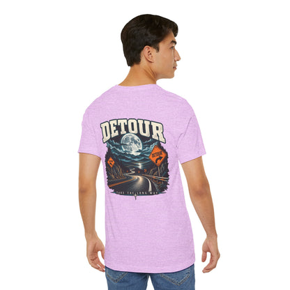 Detour Take the Long Way Road Trip Graphic T-Shirt