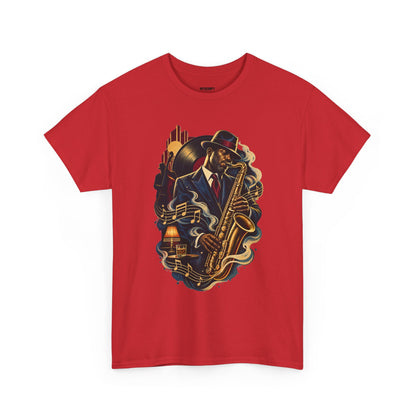 Saxophone Jazz Musician T-Shirt — Vintage Sax Player Tee