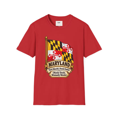 Maryland Flag T-Shirt — State Pride Graphic Tee