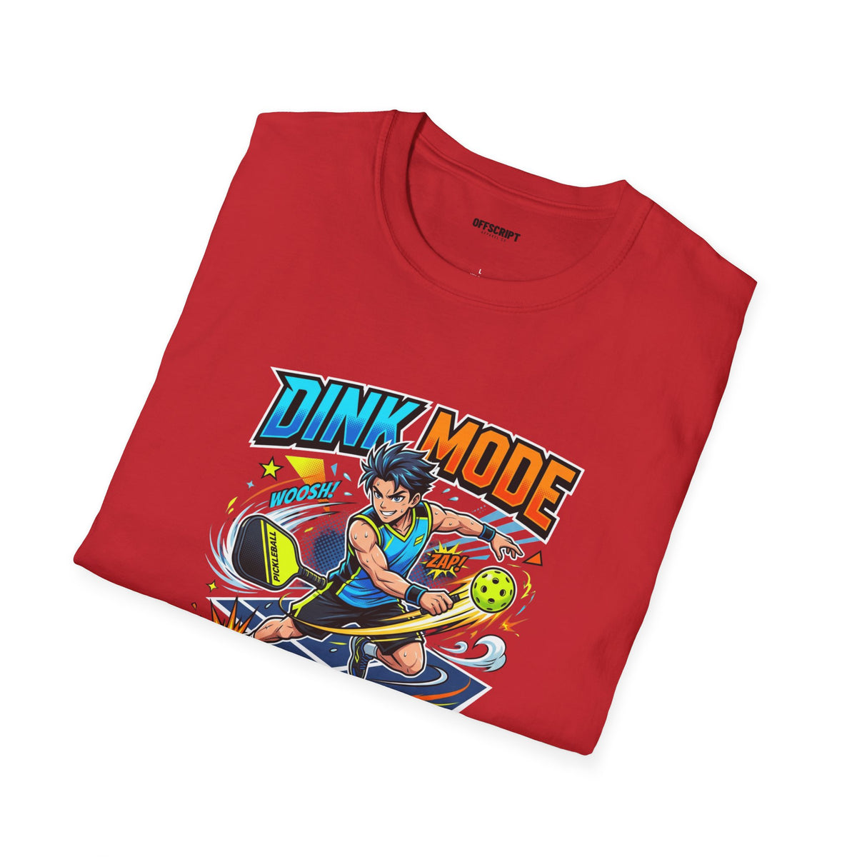 Dink Mode Activated T-Shirt — Pickleball Player Graphic Tee