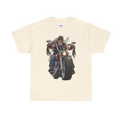 Biker Motorcycle Rider Graphic Tee — Vintage Road Rebel T‑Shirt