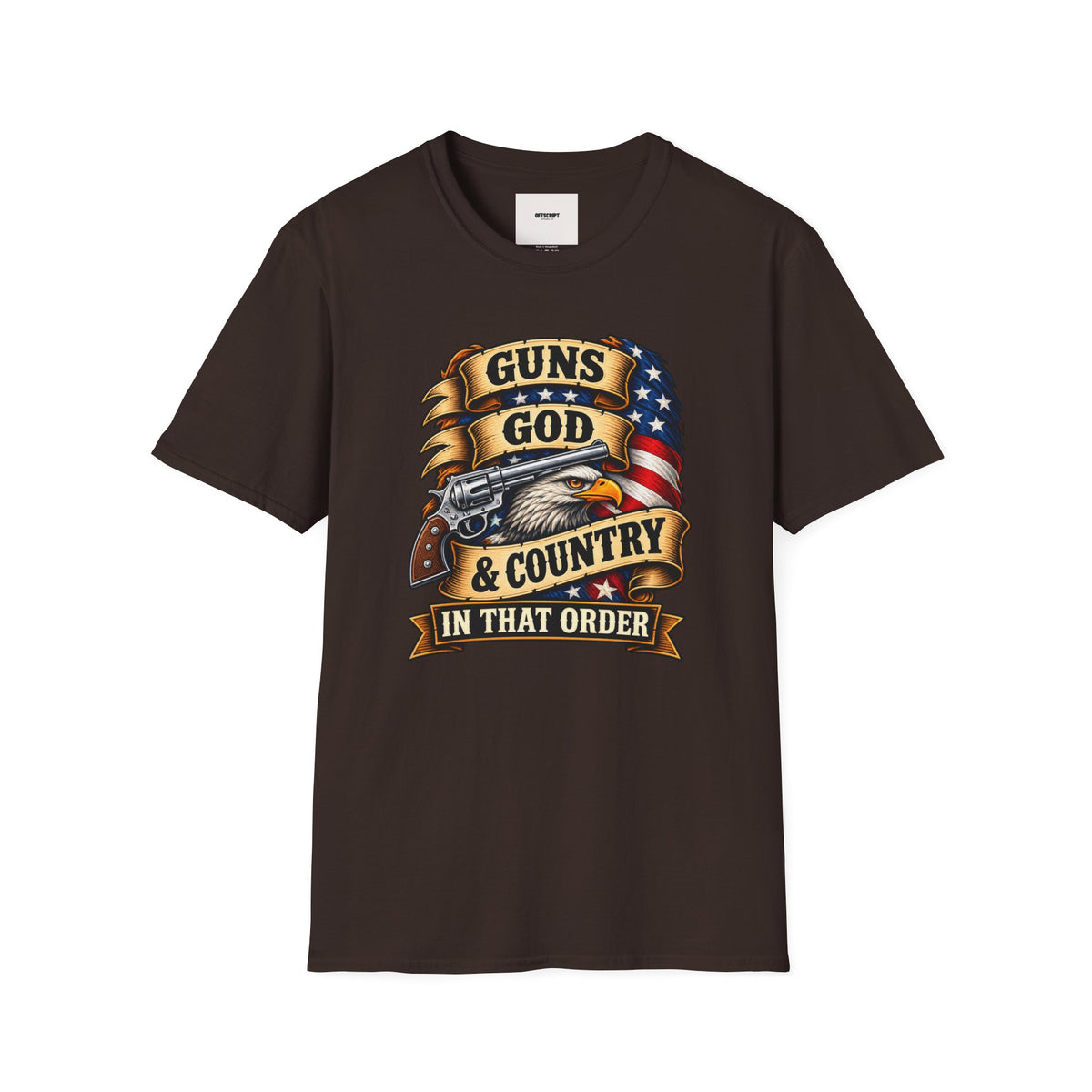 Guns God & Country Graphic T-Shirt
