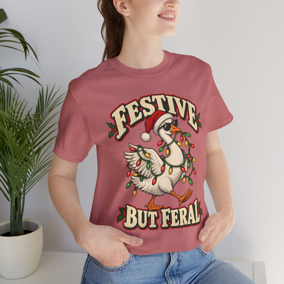 Festive Butterball Turkey Christmas Tee — Holiday Humor Shirt