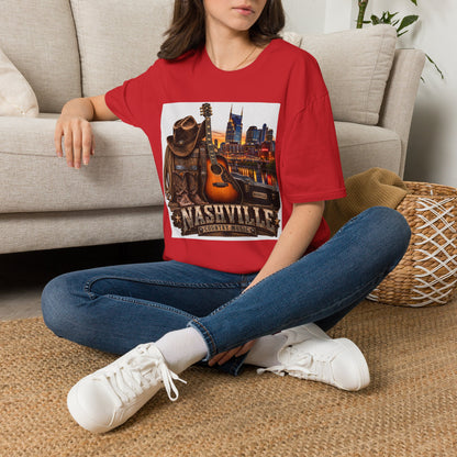 Nashville Skyline Guitar T-Shirt