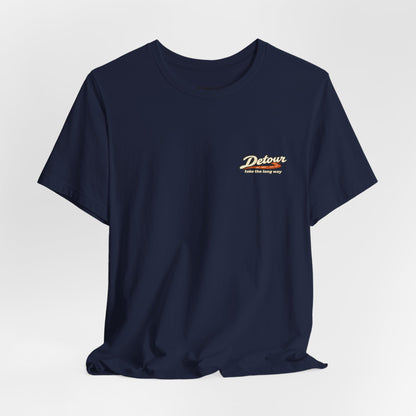 Detour Adventure Tee — 'Take the Long Way' Graphic T‑Shirt