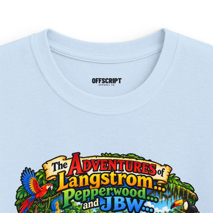 Kids Adventure Tee — 'The Adventures of Langstrom & Pepperwood' Vintage Storybook Graphic
