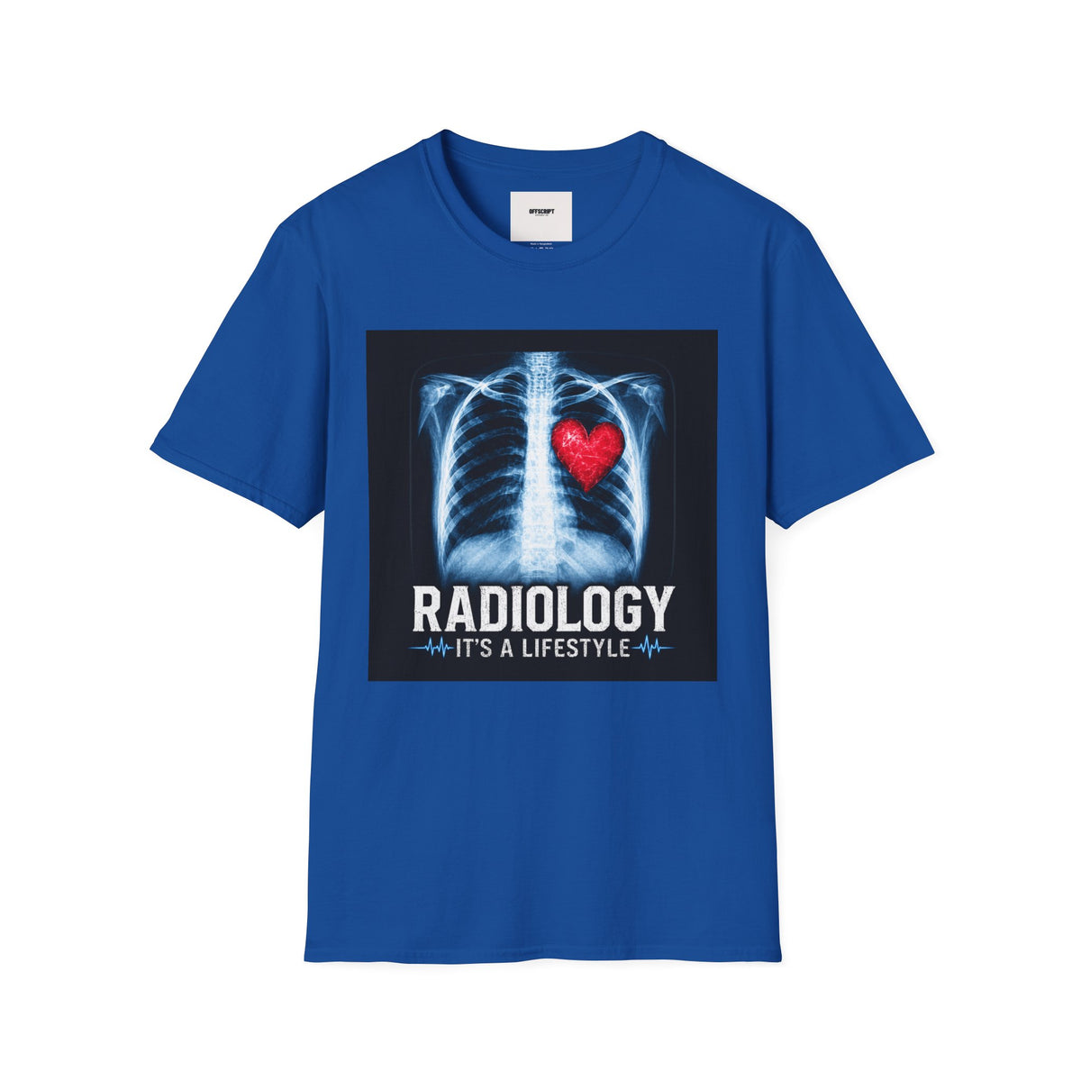 Radiology X-Ray Heart T-Shirt — "Radiology It's a Lifestyle" Tee for Radiologic Techs