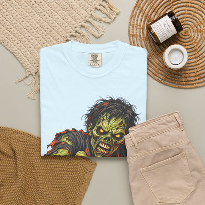 Zombie Attack T‑Shirt — Graphic Horror Tee for Halloween & Horror Fans