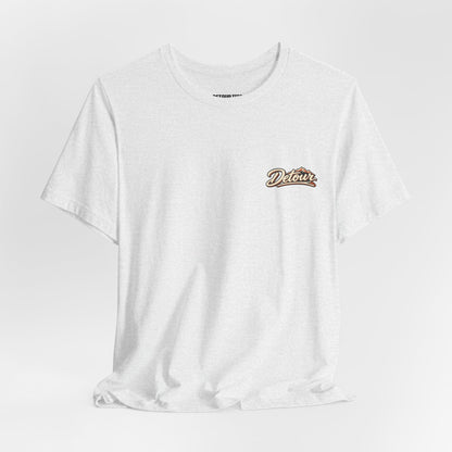 Detour Graphic Tee — 'Detour: Take the Long Way' Vintage Road Trip T‑Shirt