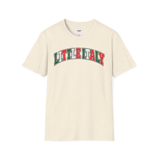 Little Italy T-Shirt — Vintage Italian Flag Graphic Tee