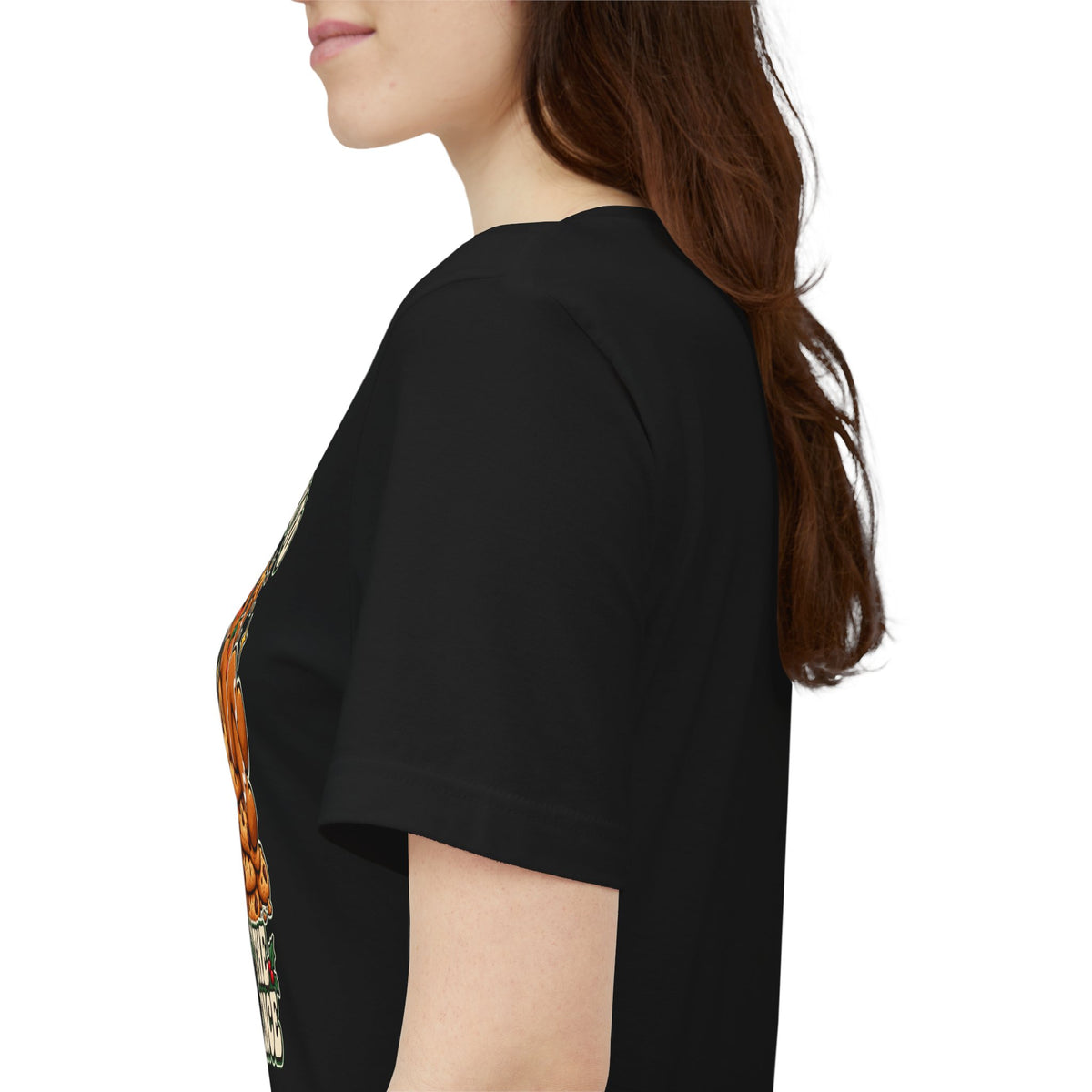 Funny Christmas Tee — "Most Likely to Eat the Evidence" Gingerbread Cookie Shirt