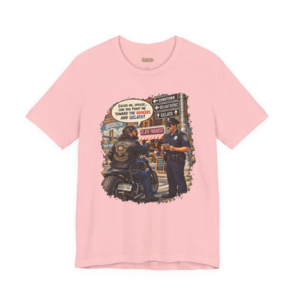 Motorcycle Rider Vintage Graphic Tee