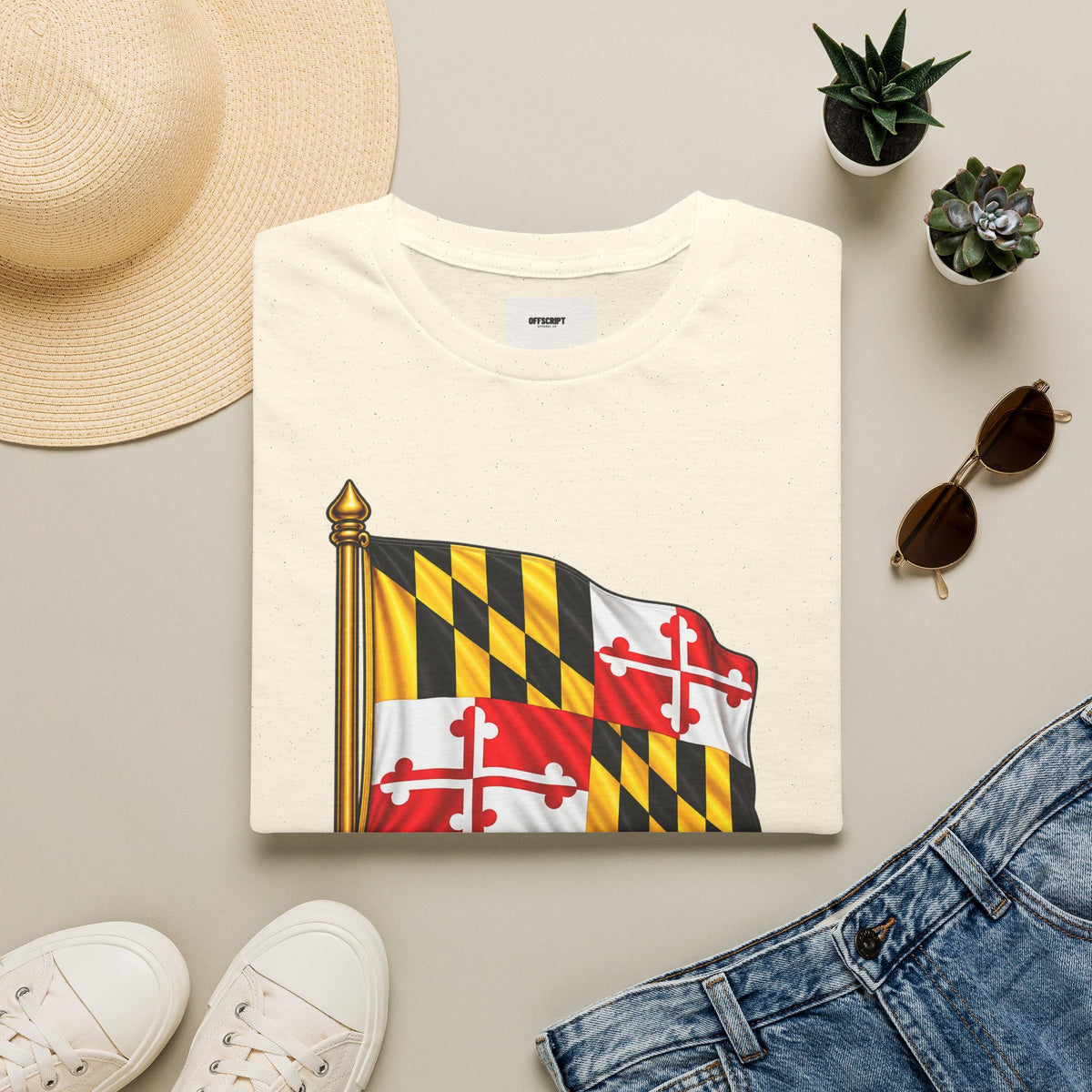 Maryland Flag T-Shirt — State Pride Graphic Tee