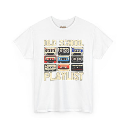 Old School Playlist Cassette Tape T-Shirt