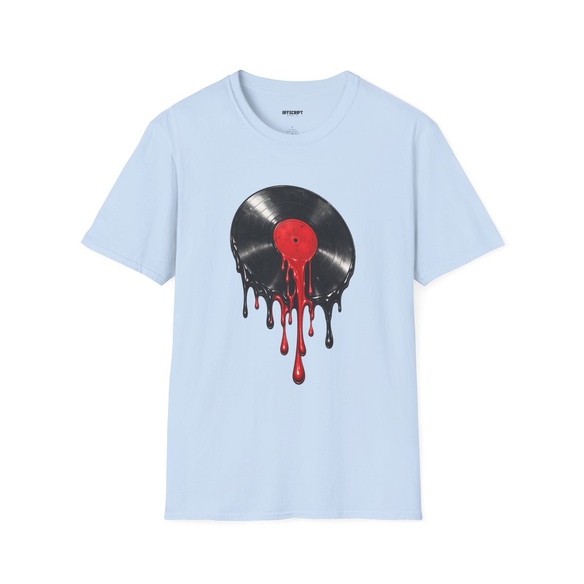 Dripping Vinyl Record T-Shirt