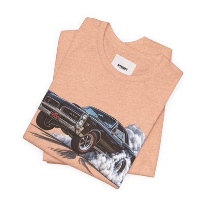 Vintage Muscle Car Tee — Burnout Classic Car Graphic T-Shirt