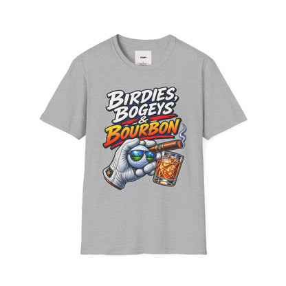 Birdies, Bogeys & Bourbon Golf T-Shirt