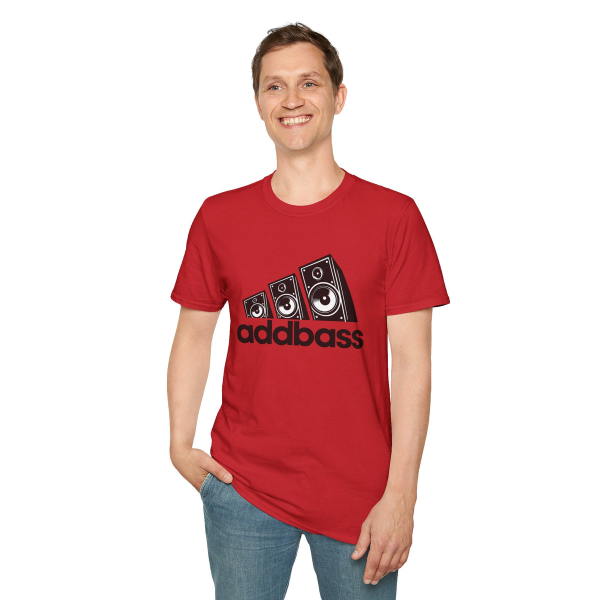 Addbass Speaker Graphic Music T-Shirt