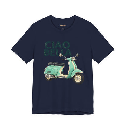 Ciao Bella Vespa Scooter Graphic T-Shirt