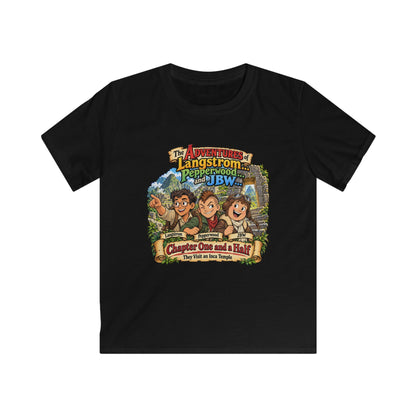 Kids Tee — "The Adventures of Langstrom, Pepperworth & JBW" Chapter One and a Half Illustration